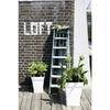 Elho soucoupe carrée loft urban - 28 cm - gris anthracite