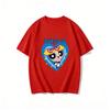 2026 Girls Super Powerful Blouse Training Streetwear Tshirt Womens Tee Breathable Gym Fitness Family Matching Outfits Clothing