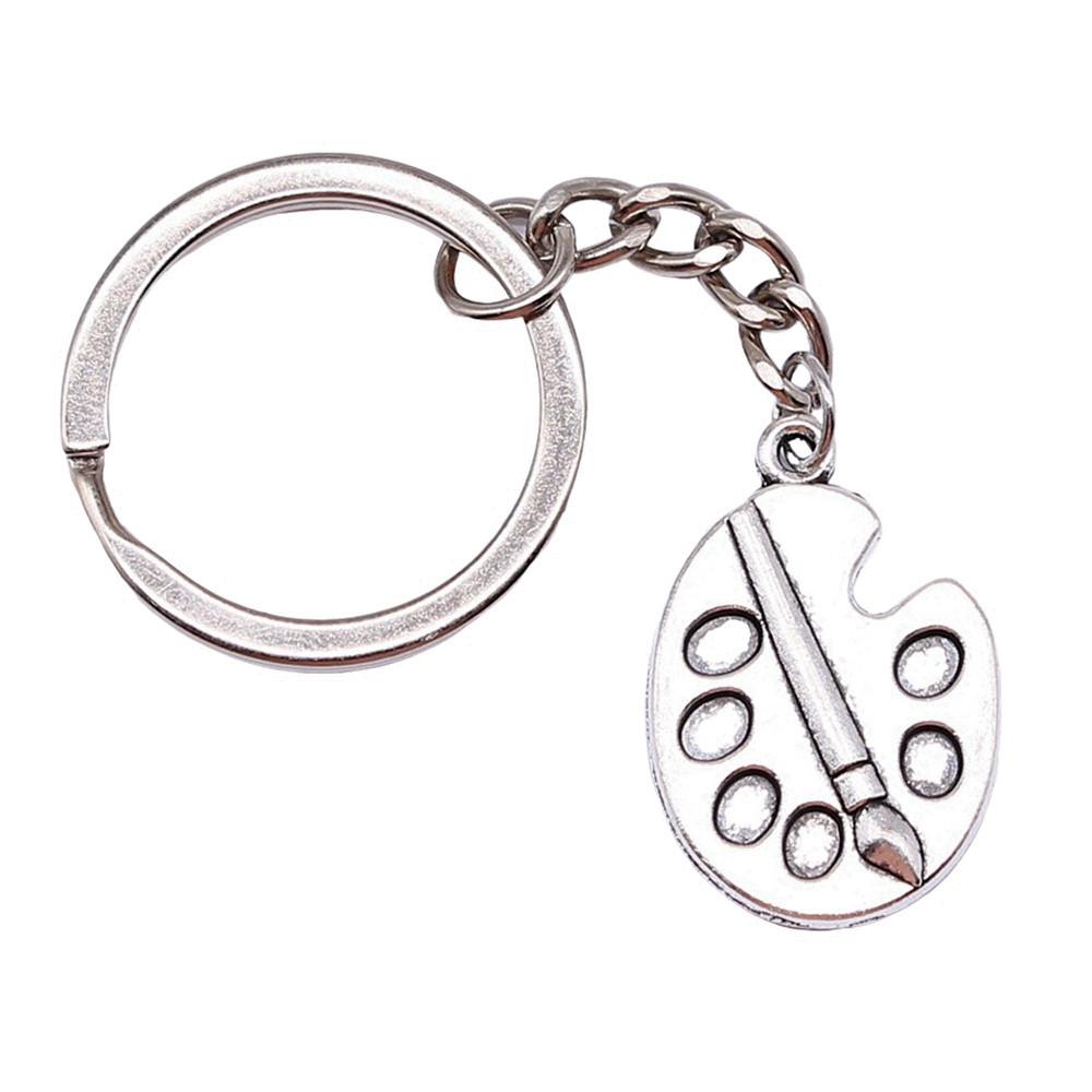 Electric Guitar Keychain Music Charm Graduation Memento Key Ring 28mm