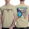 Unique Album Ed Butterfly Logo Sheeraned Tour Music Butterfly T Shirt Men Women's Cotton   Tees Shirt Classic Clothing