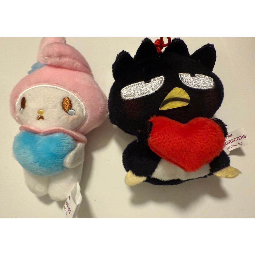 Sanrio Plush Toy Mascot Set of 2 Bad Badtz Maru My Melody