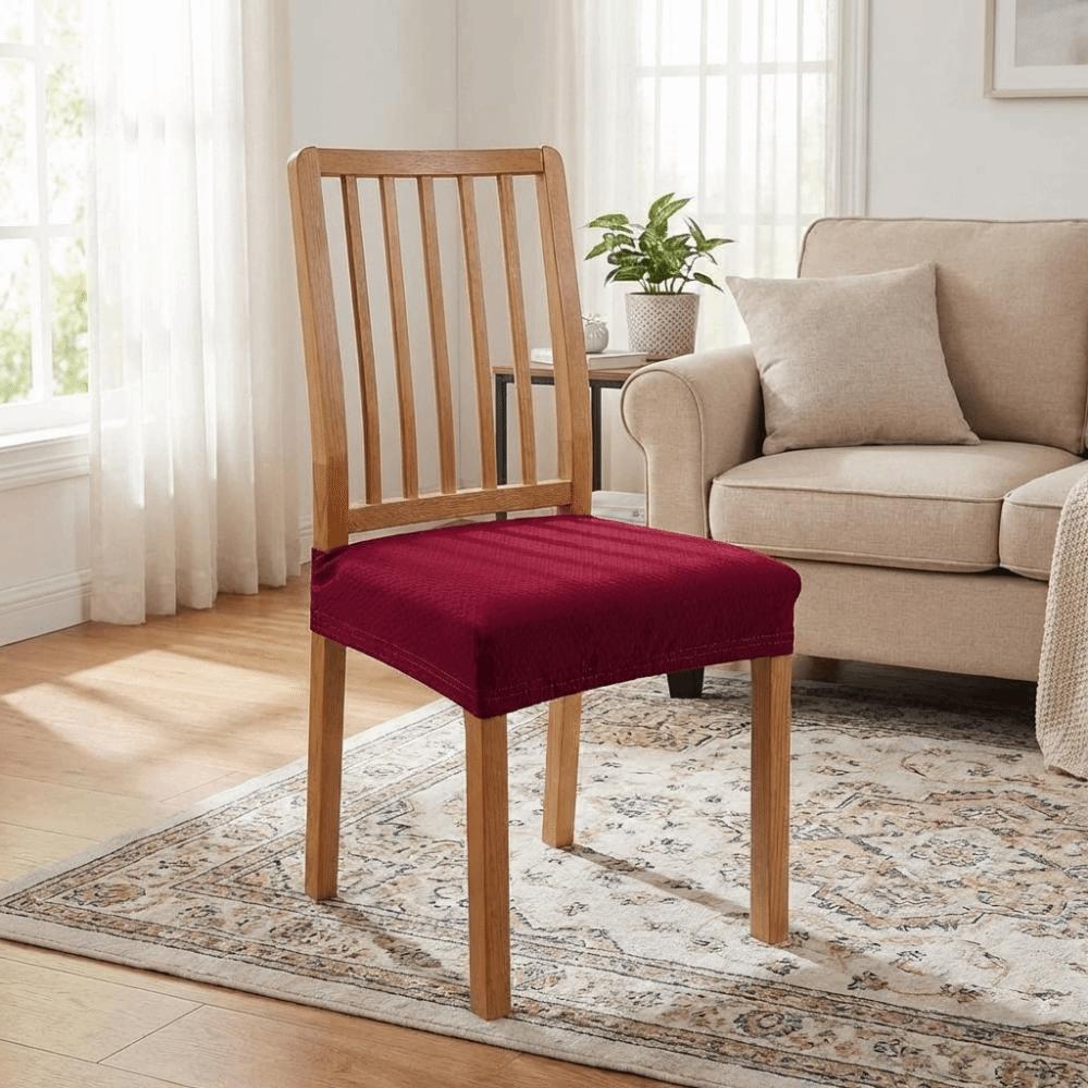 Removable Elastic Seat Protectors Waterproof Chair Cushion Cover Wedding Banquet