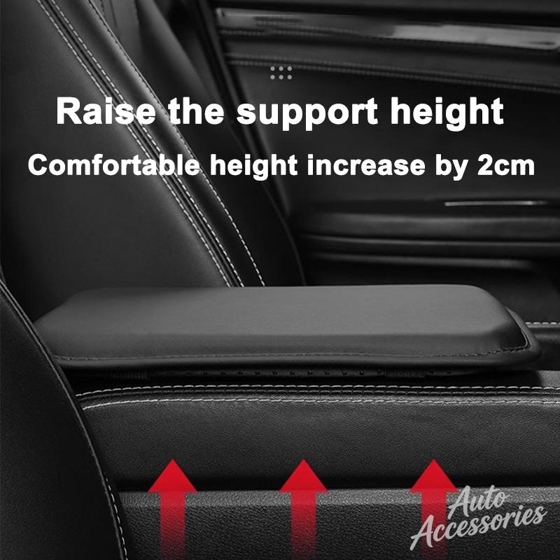 ABJY1 PU Leather Car Armrest Box Cushion Anti-slip Protection Pad For Porsche Cayenne Panamera Macan 911 718 Taycan Boxster Cayman 918