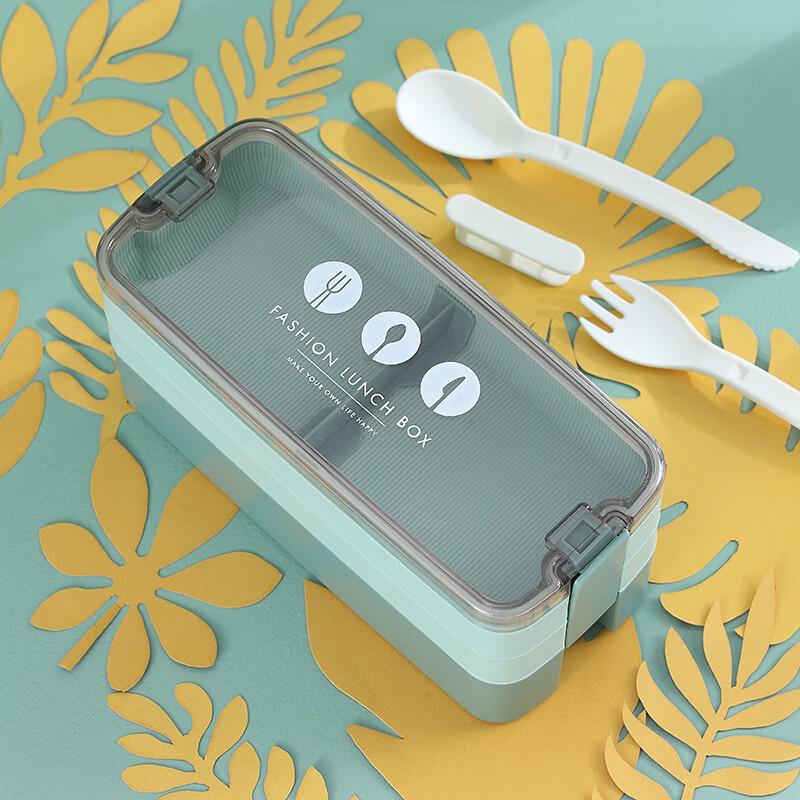 Star Orange 3-Layer Plastic Lunch Box