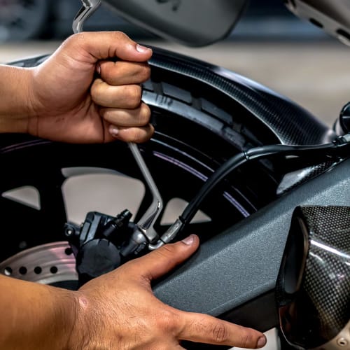 DURATECH Open End Wrench Set, Metric Size, Deep Offset, Mirror Finish, 75, 6-23mm, with Storage Pouch, 9-Piece Set