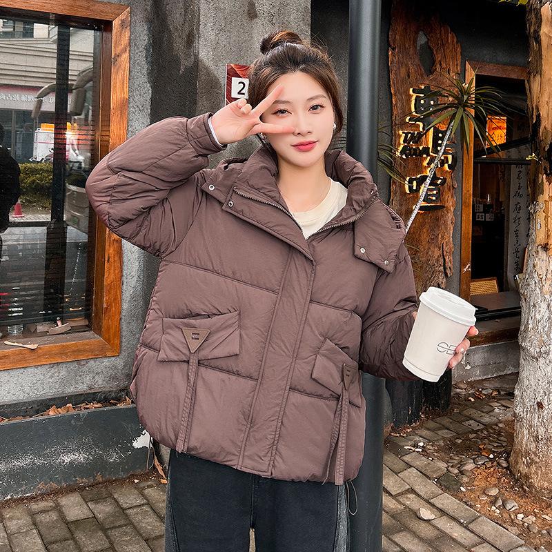 Short down cotton clothes women's winter new cotton clothes small fashion loose thickened warm bread clothes