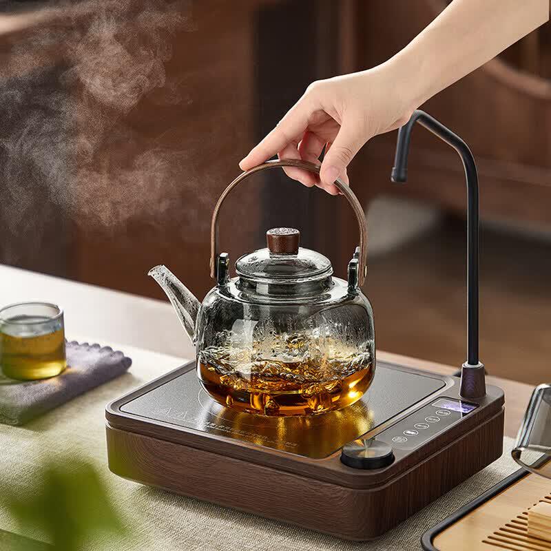 Yihucha Automatic Glass Tea Set with Electric Ceramic Stove
