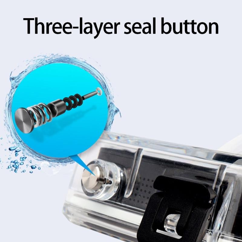 Visible Housing For Max2 Action Camera Diving Case Pressure Proof Structure Shell Universal 2Prong Interfaces Mount