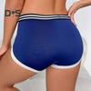 Damen-Boxershorts, atmungsaktiv, niedrige Taille, Unterhose, Fitness-Boxershorts für Sport, Zuhause, Fitnessstudio, Alltag