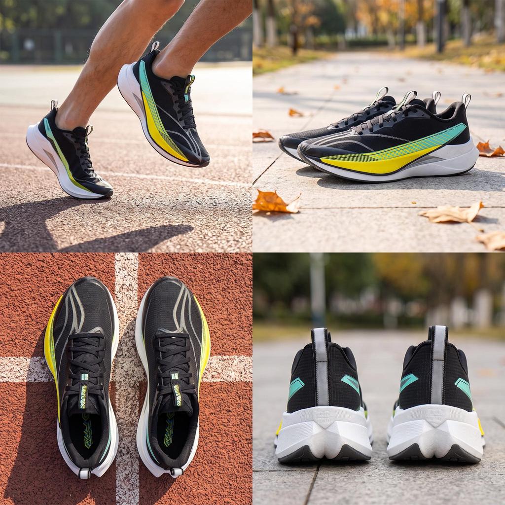 Li Ning Red Hare 9 PRO Cushioning Slip Resistant Abrasion Resistant Lightweight Rebound Low top Casual Running Shoes ARPW001-3