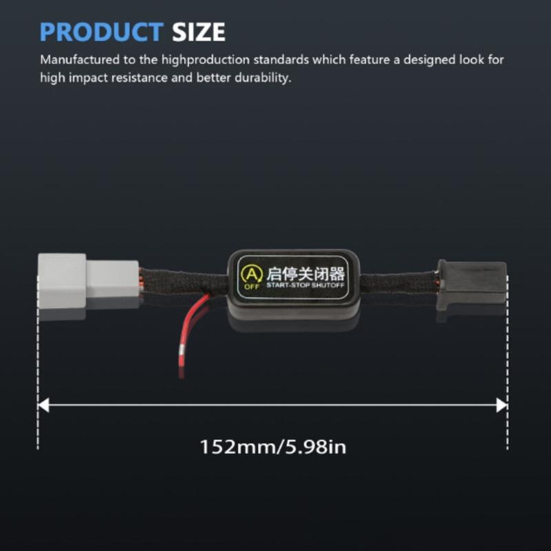 Engine Shut Off System Canceller Module Auto Start Stop Eliminators Canceller Auto Shutoff Cable Harness Module