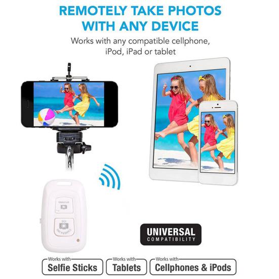 Selfie Remote Control Photo Control Bezdrátový časovač selfie kompatibilní s Bluetooth pro Android pro systém IOS