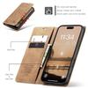 CaseMe Retro Magnetic Flip PU Leather Case for iPhone 17 Air 17 Pro 16 15 14 13 12 11 XS XR 8 7 6S 5 SE Wallet Cover Phone Coque