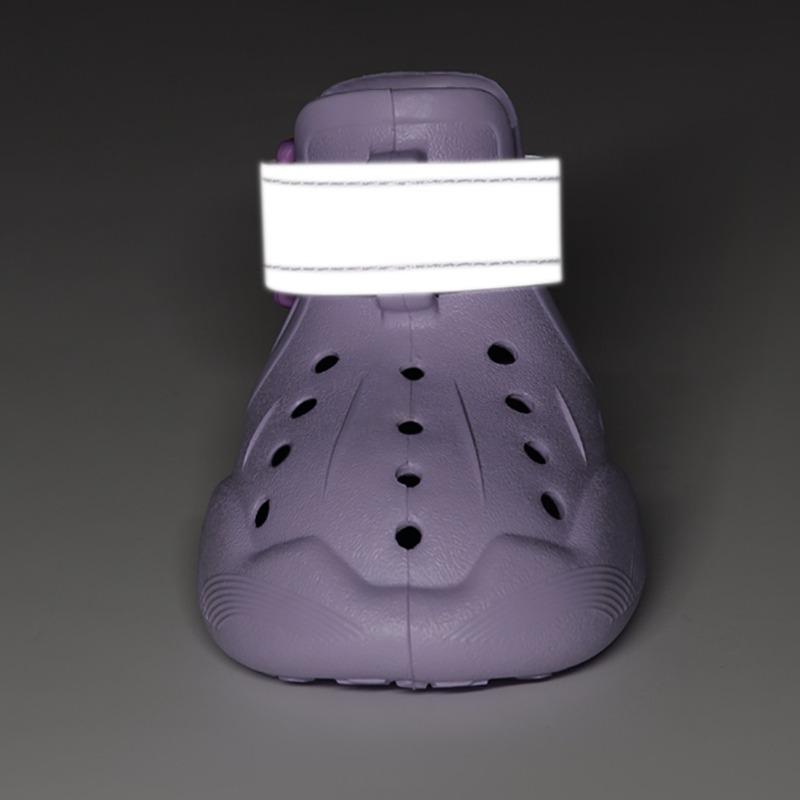 Summer EVA Pet Dog Shoes Hole Breathable Walk Hot Weather Dog Shoes Outdoor Lightweight Durable Pets Supplies Dogs Products