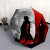 NARUTO Automatic Folding Umbrella with Sturdy Iron Frame, Portable Compact Travel Umbrella All-Season Use Parties023