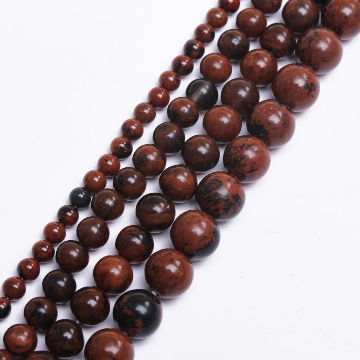 

4 мм/6 мм/8 мм/10 мм/12 мм Шарм аксессуары натуральные женские 15-40 шт модные бусины для девочек круглые свободные бусины DIY браслет камень для изготовления ювелирных изделий подарки 10mm 20Pcs