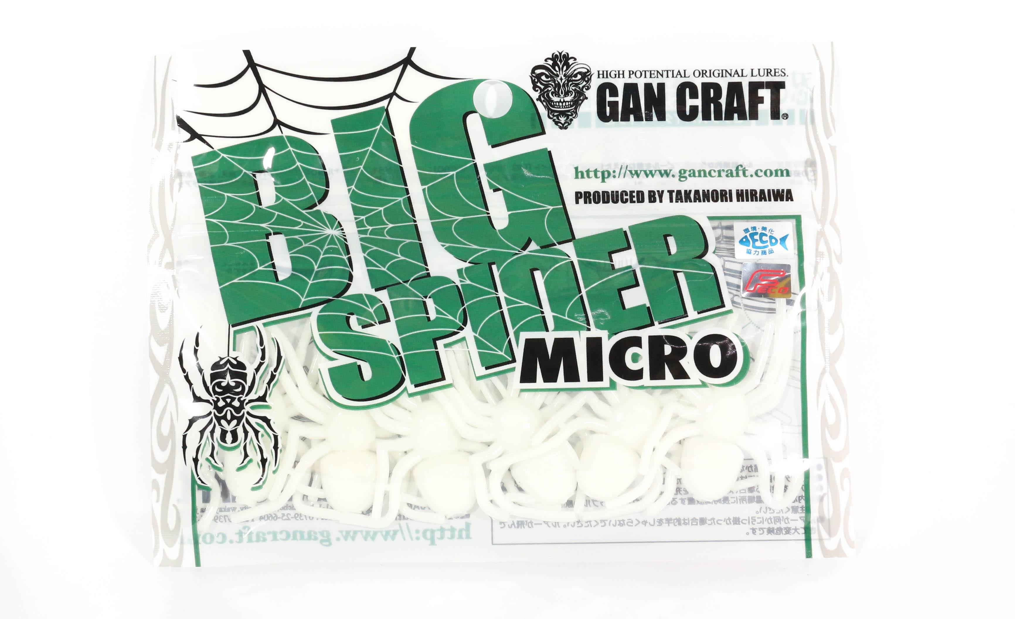 

Мягкая приманка Gan Craft Big Spider Micro 50 мм 22 (3584)