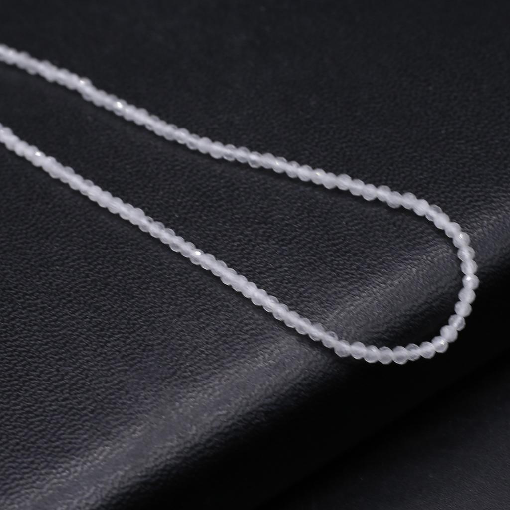 Naturstein facettierte Perlen Opal Isolation Perlen Charms für Schmuckherstellung DIY Halskette Armband Ohrringe Zubehör Größe 3 mm
