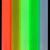 5pcs Bundle Heat Transfer Vinyl Film Glow in Dark Iron on Tshirt PU HTV Luminous Fluorescent Color For Clothes Chrimas Decor