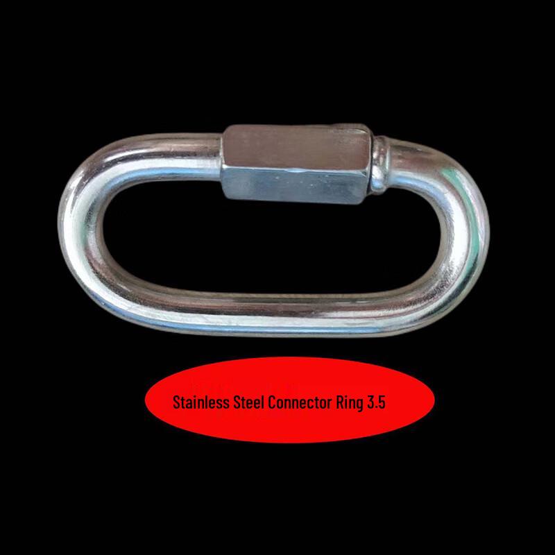 304 Stainless Steel Safety Spring Hook & Connecting Ring