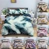 Feathers Pattern Bedding Set Duvet Cover Comforter Covers For Bedroom Twin King Size Soft Quilt Cover With Pillowcase 3 PCS