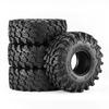 4PCS 1.9" RC Crawler Mud Terrain Tires for 1/10 Traxxas TRX4 TRX6 Axial SCX10 90046 RC4WD D90 D110 Upgrade Parts