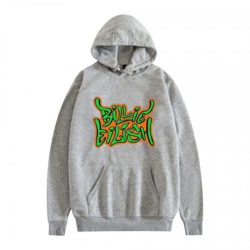 Unisex Oversized Hoodie With Graphic Print Billie Eilish Inspired Streetwear Sweatshirt Teens Adults