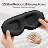 Sleep Mask for Men Women - 100% Blackout Eye Masks for Sleep - 3D Soft Sleeping Mask for Side Sleepers - Zero Pressure Lash Extensions Eye Cover Shad