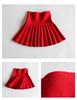 Girls' Midi Skirts: Princess Pleated Puffy Dresses for Kids