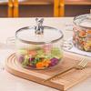 Zhi Shi 2.2L Square Transparent Glass Soup Pot