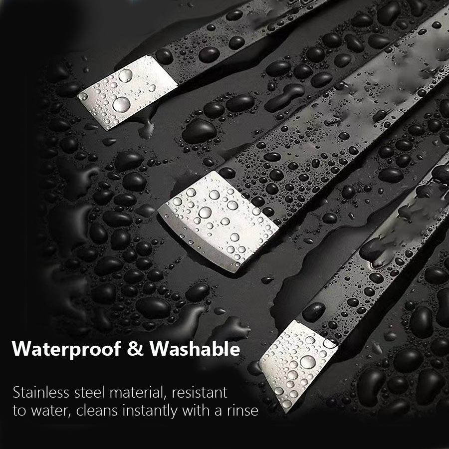 4-teiliges Pediküre-Set Nagelknipser, Hornhautentferner Hühneraugenmesser Schaber für abgestorbene Haut Trimmerklingen für Zehennagelpflege