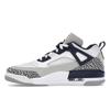 Air Jordan Spizike Low White Midnight Navy Men Sneakers Neutral-Grey Anthracite FQ1759-140