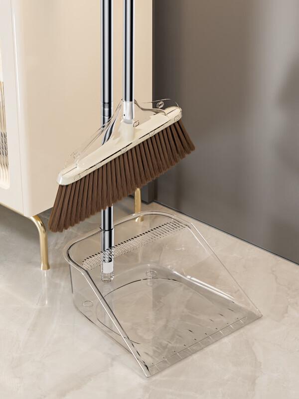 Прозрачный набор метлы и совка Ally