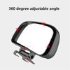 Adjustable Wide Angle Auxiliary Rearview Mirror Car Blind Spot Side Mirrors Snap