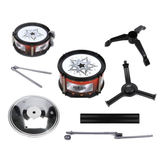 Cheap 10Pcs Wireless Jazz Drum Cymbal Set Musical Instrument