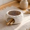 Stone-Look Candle Warmer Cement Fumigation Furnace Aromatherapy Burner  Home Decoration