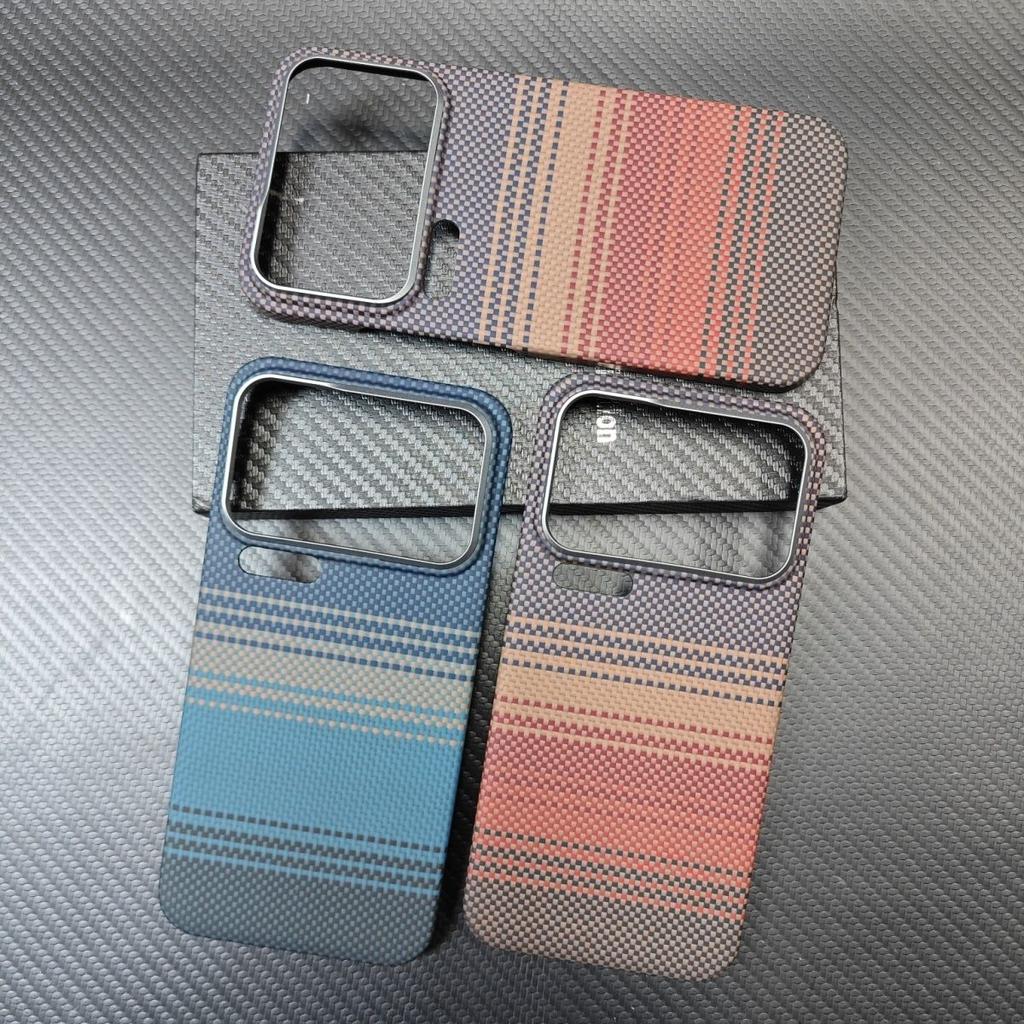 For Magsafe Magnetic for Xiaomi 17 Pro/ 17 Pro Max Carbon Fiber Case Luxury Aramid Phone Cover for Xiaomi 17 Pro Max Carbon Case