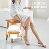 Bamboo Shower Bench 19.1 X 11.3 X 18.3 In Shower Stool Chair for Bathroom