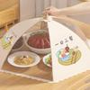 Dustproof Meals Cover Folding Food Leftovers Cover Umbrella Cover Dish Cover  Pest Control