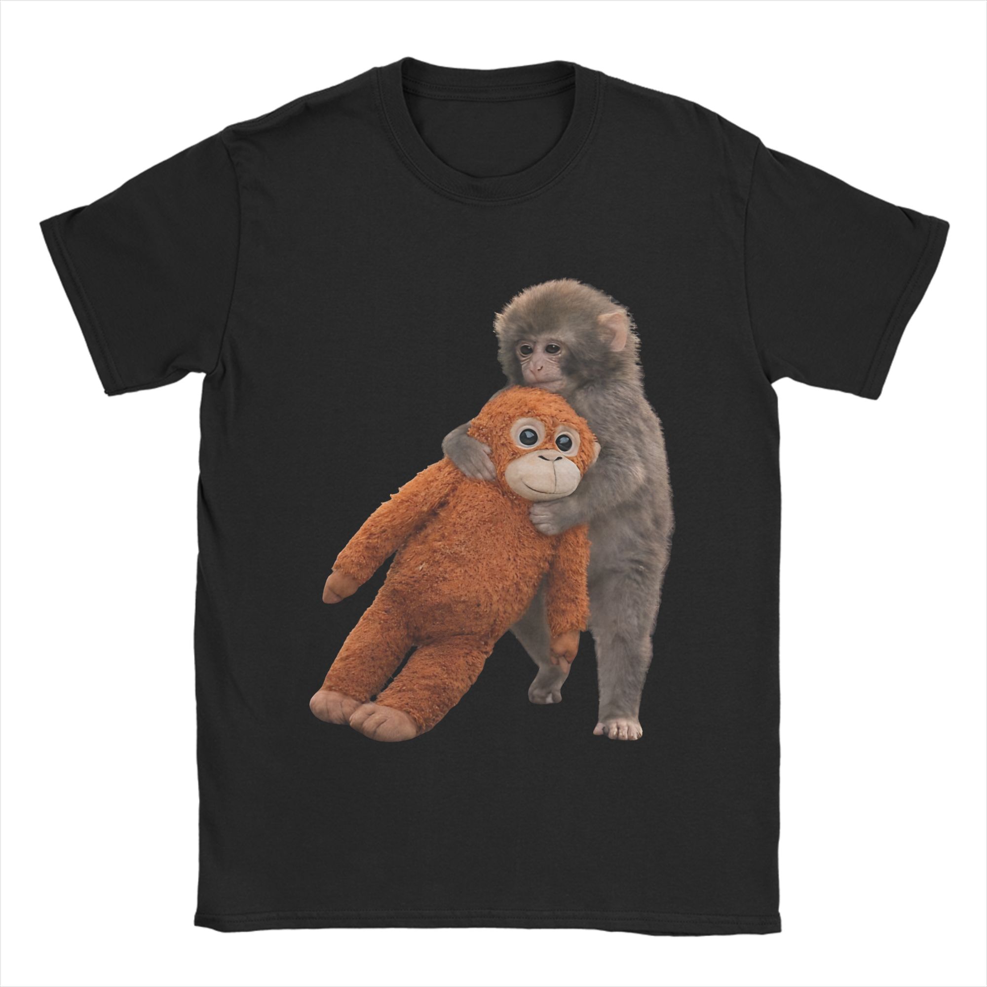 

Men s Boxing T-Shirt with Cute Monkey Print - Fun Design for Casual Sports Streetwear - Men s Summer Cotton Graphic Tee S разноцветный