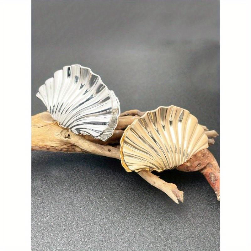 2024 Sommer Neu Ozean Serie Ins Stil Minimalistisch & Stilvoll Spiralförmiges Meeresschnecken Design Haarklammer Geschenk