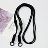Adjustable Braided Mobile Phone Lanyard with Detachable Crossbody Strap and Shoulder Chain