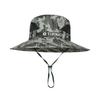 Bucket hat summer sun protection sun hat men's outdoor mountaineering fishing hat face protection neck integrated hat big brim sun hat