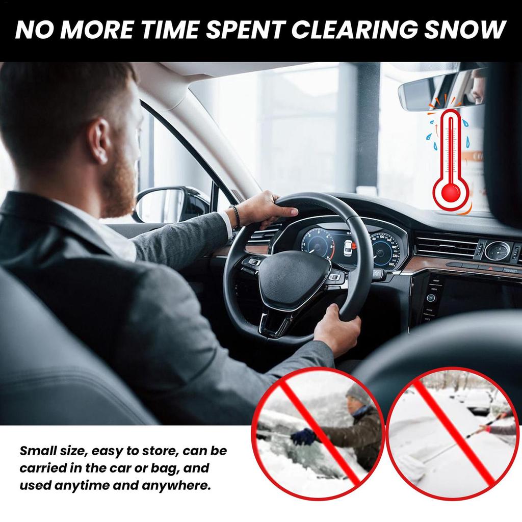 Car Window Electric Heating Pad Vehicle Maintenance Tool Windshield Snow Remover Heating Pad For Truck Sedan Minivan Morning