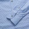 Emporio Armani Ss23 Pattern Printed Single-Breasted Long Sleeve Shirt Men shirts Light-Blue 3R1C86-1K0BZ-F742