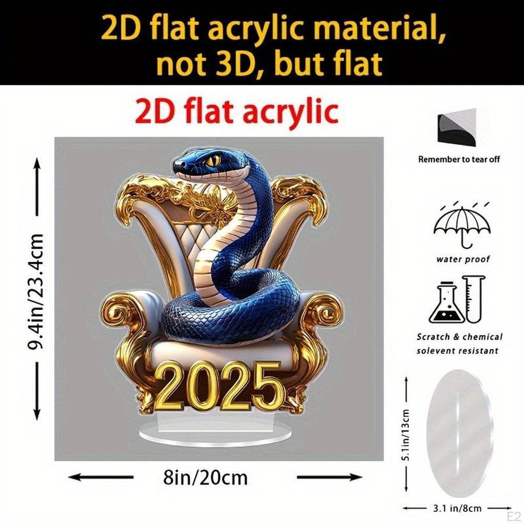 Schlange Desktop Ornament Skulptur Statue Jahr Dekoration für Büro Esszimmer