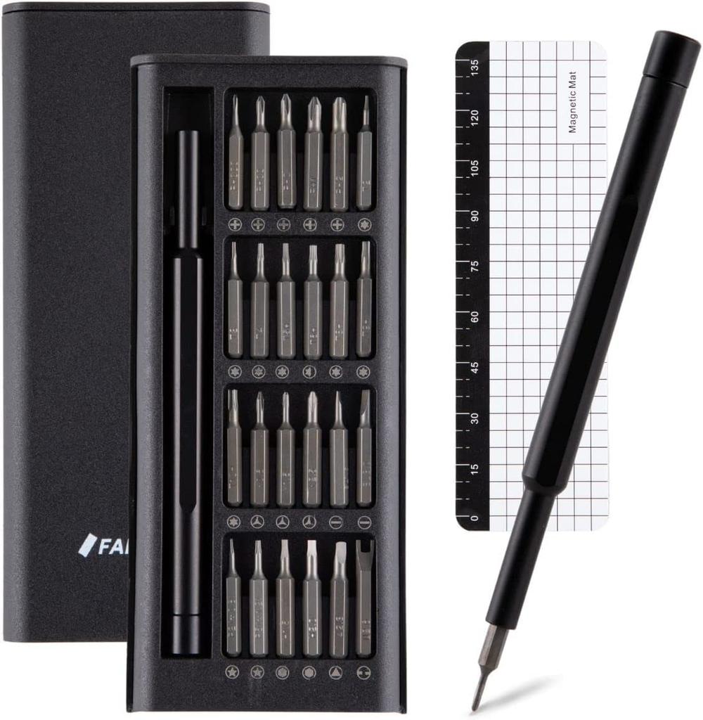 FANACAN Precision Screwdriver Special Screwdrivers with Magnetic Screwdrivers for Special Repair Tool Interchangeable Disassembly Tool S2 Material