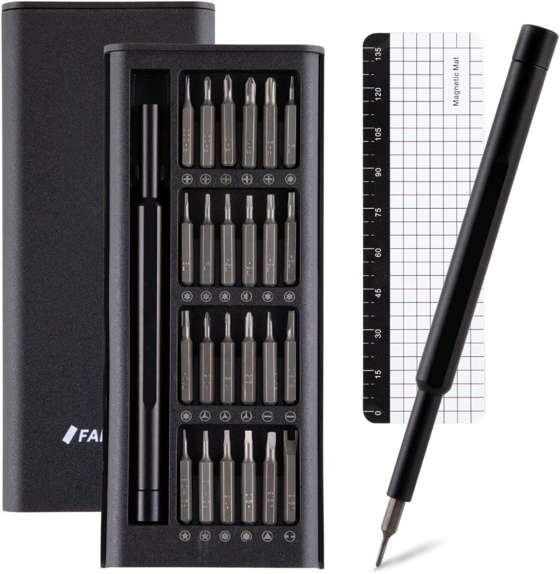 

FANACAN Прецизионная отвертка Специальные отвертки с магнитными отвертками для специального ремонтного инструмента Сменный инструмент для разборки Материал S2 чёрный