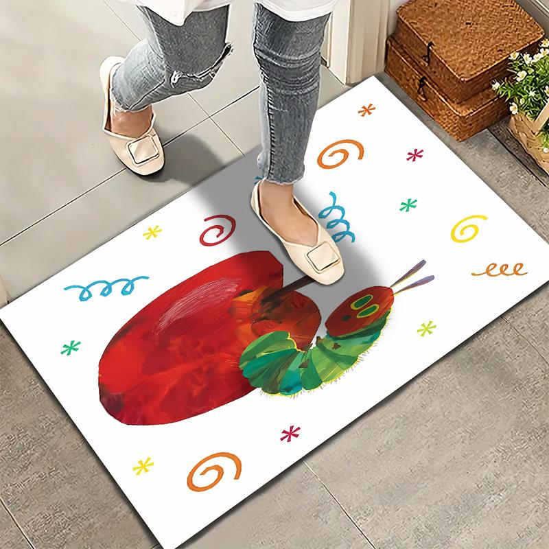 The Very Hungry Caterpillar Carpet Rug For Living Room Bedroom Home Sofa Decoration Kids Play Nonslip Floor Mat