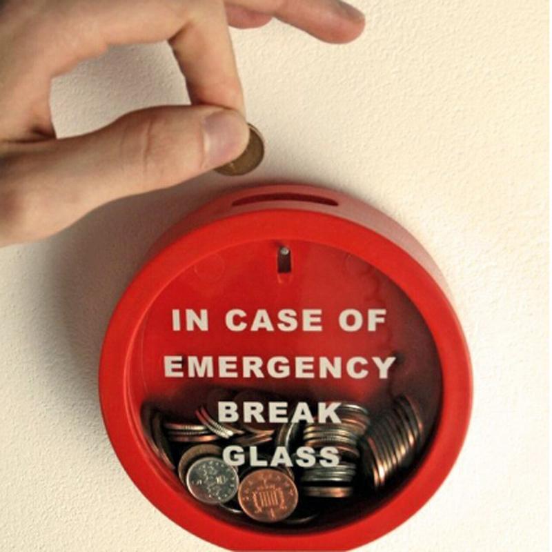 Round Novelty Money Box Saving Bank Emergency Coin Smash Piggy Bank Kids Gift G Round Novelty Money Box Saving Bank Emergency Coin Smash Piggy Bank Kids Gift G
